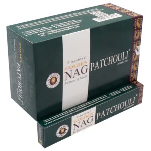 15g Incienso Dorado Nag - Patchouli