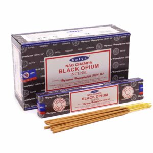 Varillas de Incienso Satya 15g - Black Opium