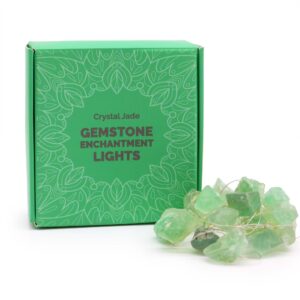 Luces de encantamiento de piedras preciosas - Jade de cristal