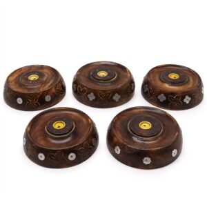 Cone & Stick Burner- Asst Design - Mango Wood