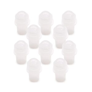 Punta de rodillo de piedras preciosas para botella de 5 ml - Cuarzo de roca