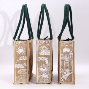 Bolsa Grande de Yute Hop Hare - Soy Valiente